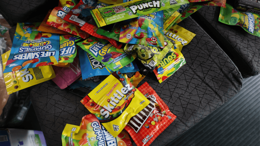 Van selling illegal weed edibles disguised as candy shut down in Queens: DA