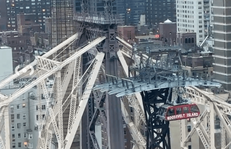 Man climbs Roosevelt Island tram tower: NYPD