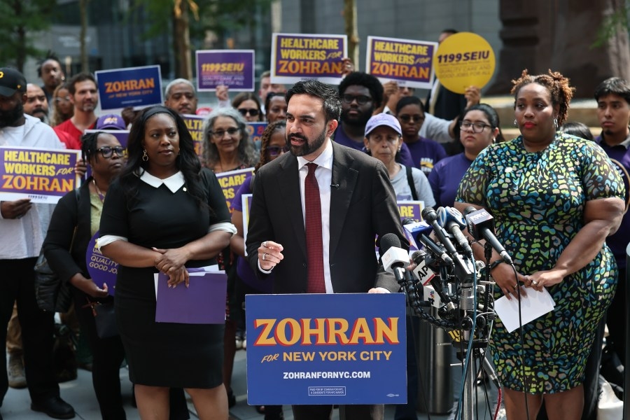 Zohran Mamdani ‘absolutely' supports Mikie Sherrill in bid for NJ governor