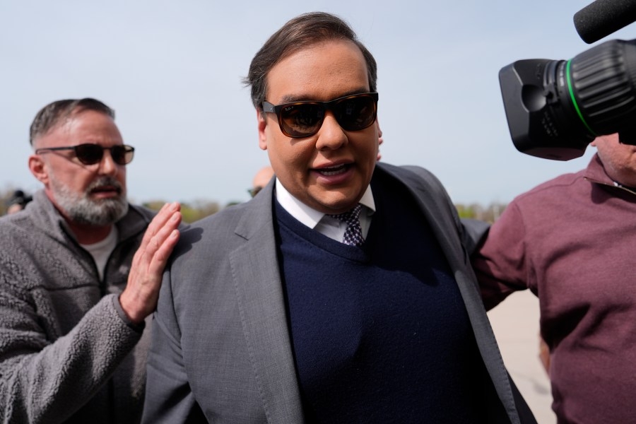 Ex-Rep. Santos asks President Trump for pardon, lawyer says