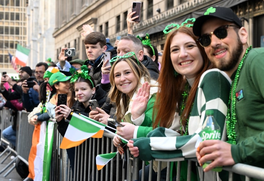 NYC St. Patrick's Day Parade to take over Fifth Avenue in Manhattan