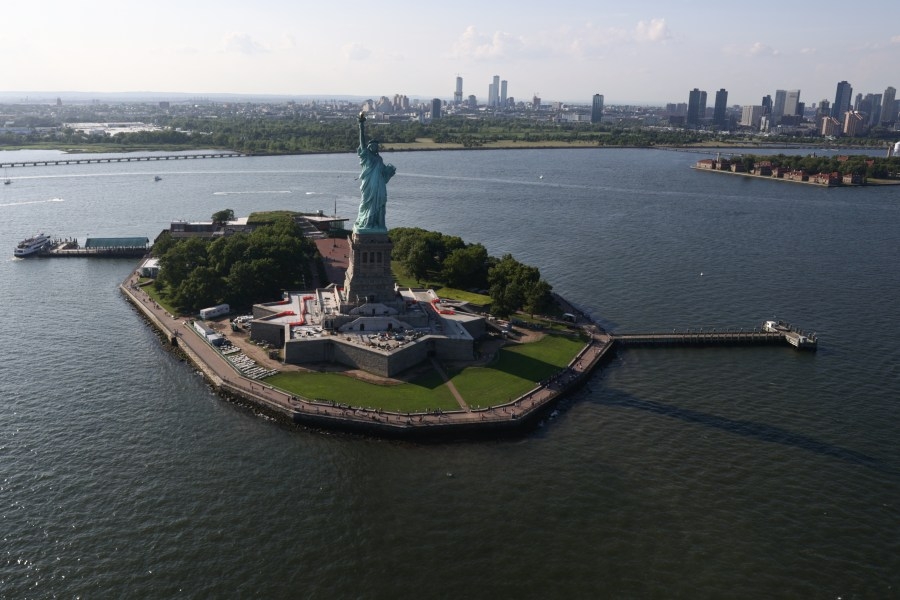 Body found in water near Ellis Island: NYPD