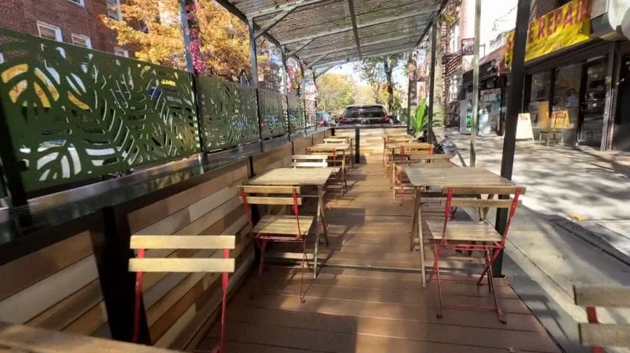 PIX on Politics Daily: Outdoor dining