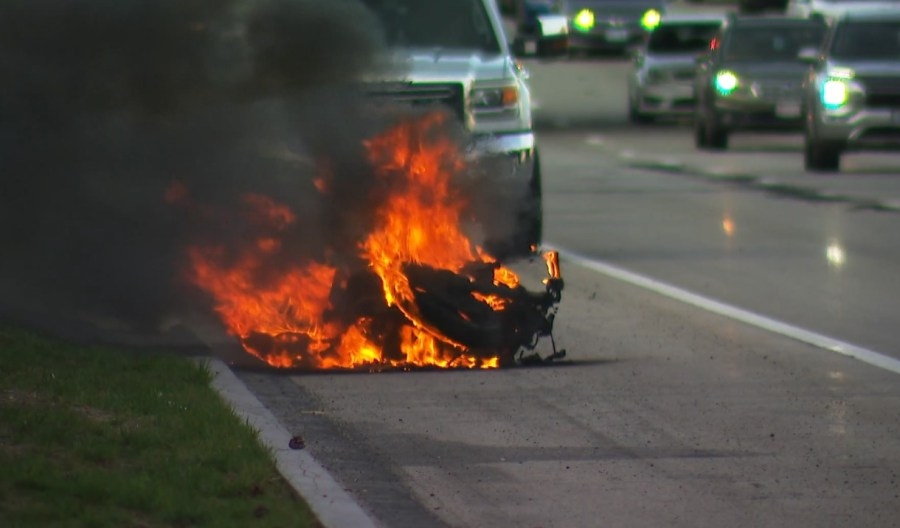 ‘Adrenaline just kicked in': Woman rushes to help motorcyclist after I-95 crash
