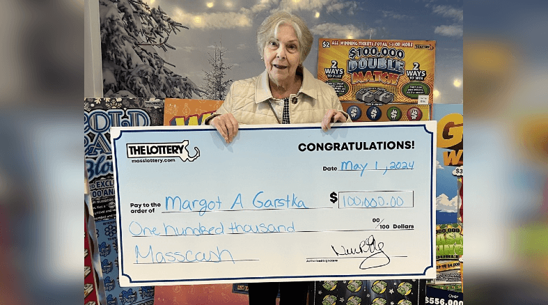 Woman claims $100K lottery prize just before it expired