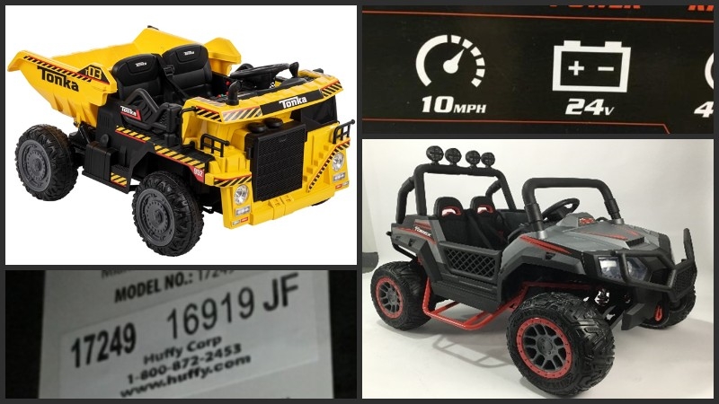 Tonka, Torex ride-on toys recalled due to fire hazard