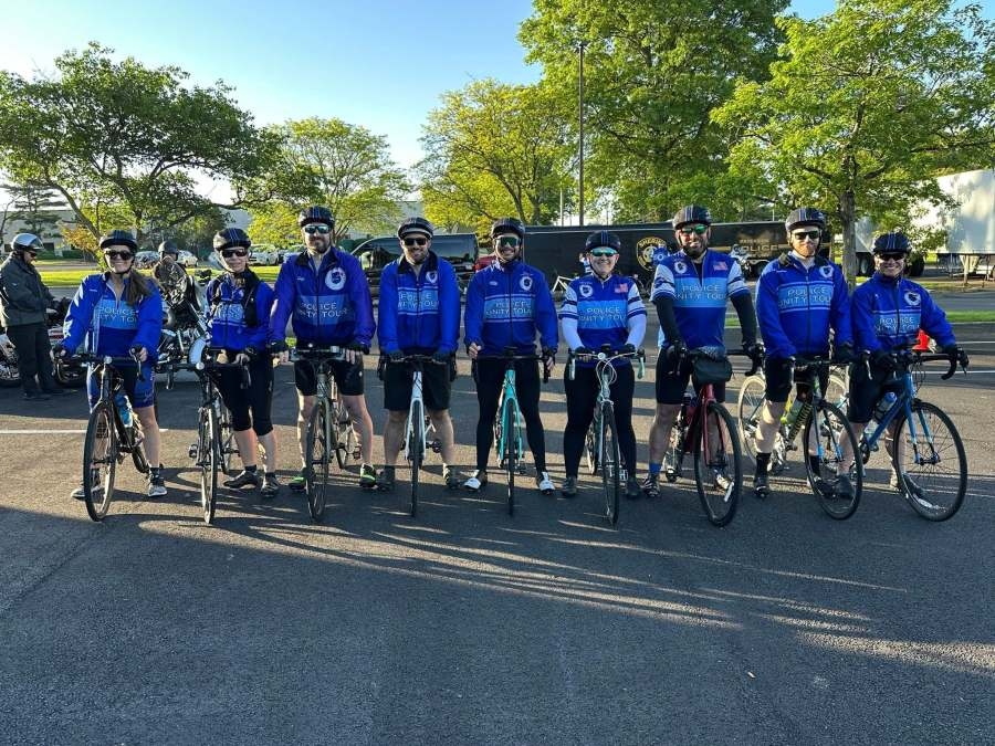 RI police departments take part in annual Police Unity Tour