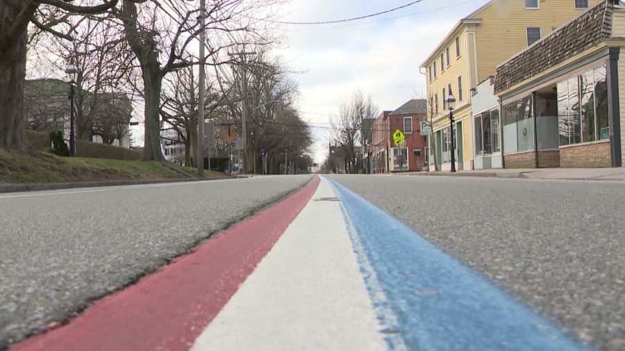Bristol to repaint 4th of July parade route lines red, white and blue