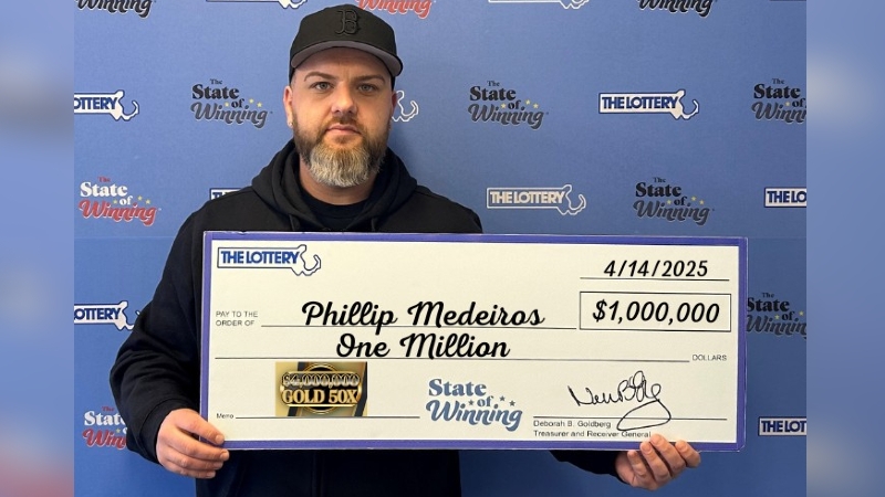 New Bedford man wins $1 million lottery prize
