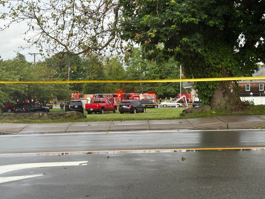 Crews investigating partial building collapse in Portsmouth