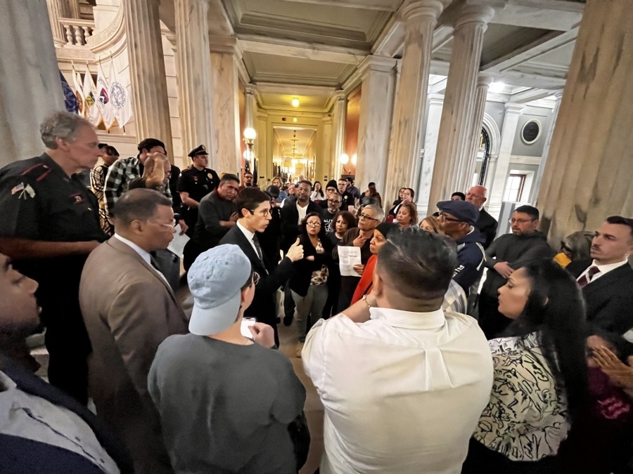 Providence taxpayers confront Mayor Smiley at State House tax levy hearing