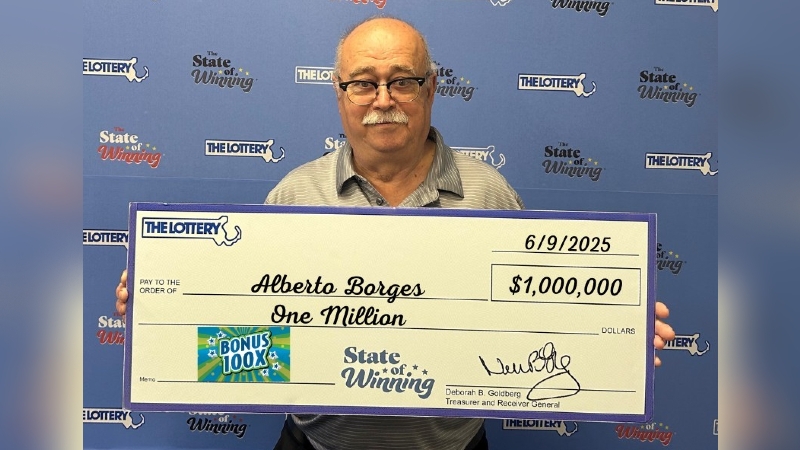 Fall River man wins $1 million lottery prize