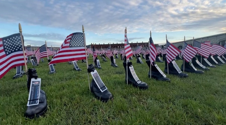 ‘Boots on the Ground' memorial honors Rhode Island's fallen heroes