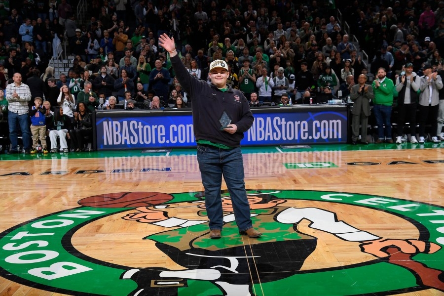 Celtics honor Somorset teen who saved choking girl