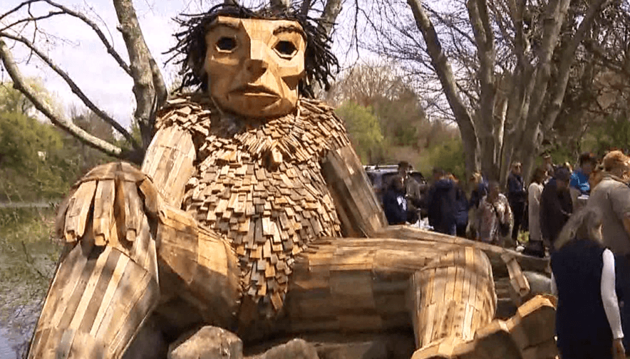 RI's third giant troll sculpture may be coming to East Providence