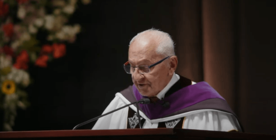 Judge Caprio gives Providence College's commencement speech