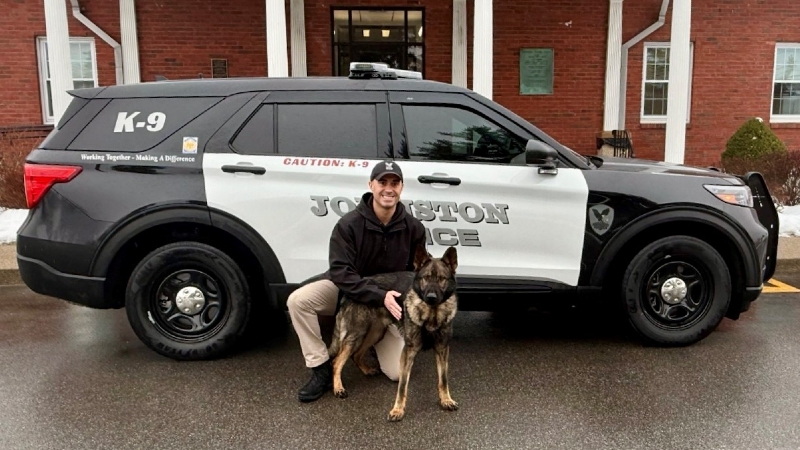 Johnston police get K-9 unit for first time in 12 years