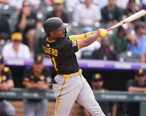 Liover Peguero belts 3 home runs but Pirates fall to Rockies again; another big blown lead