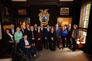Gov. Shapiro hosts reception with former governors to benefit residence restoration