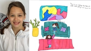 Elizabeth Forward School District elementary student wins ‘How to Be a Hero' coloring contest