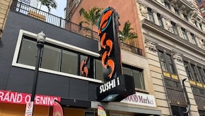 New sushi restaurant opens downtown in former Harris Grill site