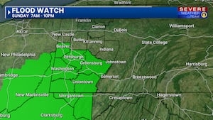 Localized flooding possible when heavy rain returns by midday Sunday