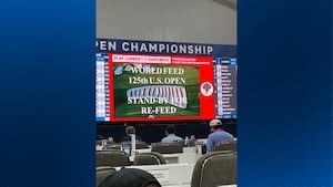 Play suspended at U.S. Open due to dangerous weather