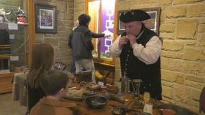 Reenactors recreate 18th-century trading post in return to Bushy Run Battlefield