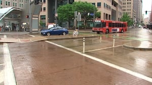 Scattered showers stick around Saturday, cool winds blow through Sunday