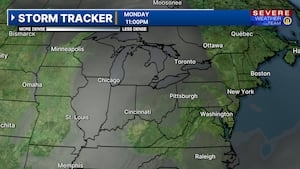 Temperatures drop overnight, smoke from Canadian wildfires creates hazy sky in our area