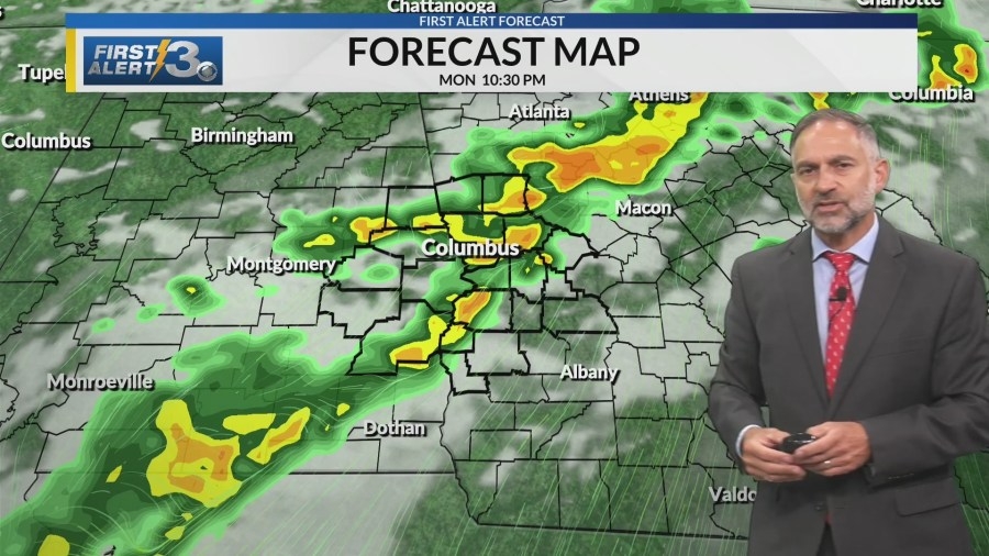 Coverage for storms wane and become summer-like in the forecast