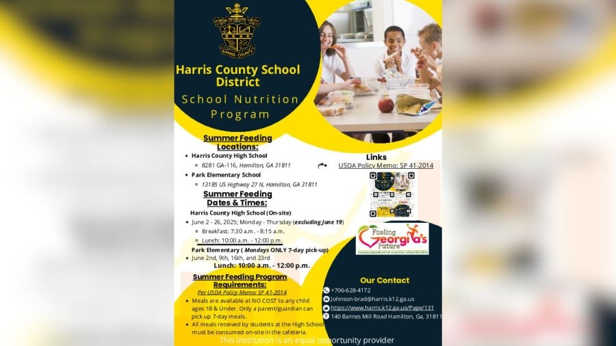 Harris County to provide free meals during summer break for all children