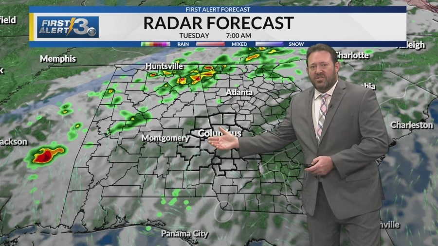 Dry for Easter Sunday, Rain Chances Return by Tuesday!
