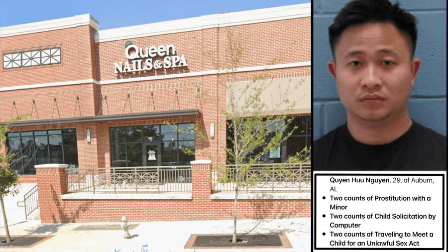 Auburn nail salon operator among 11 arrested in Opelika child sex sting