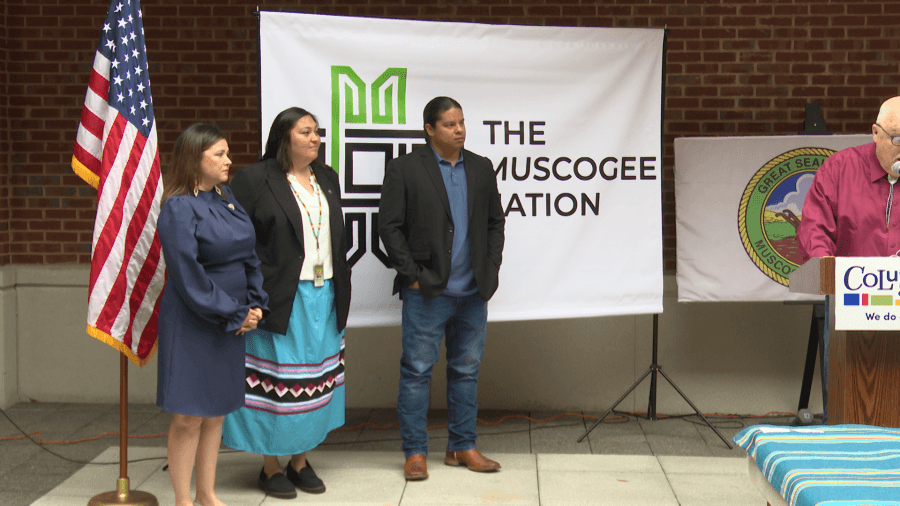 Muscogee Nation welcomed back to their homelands