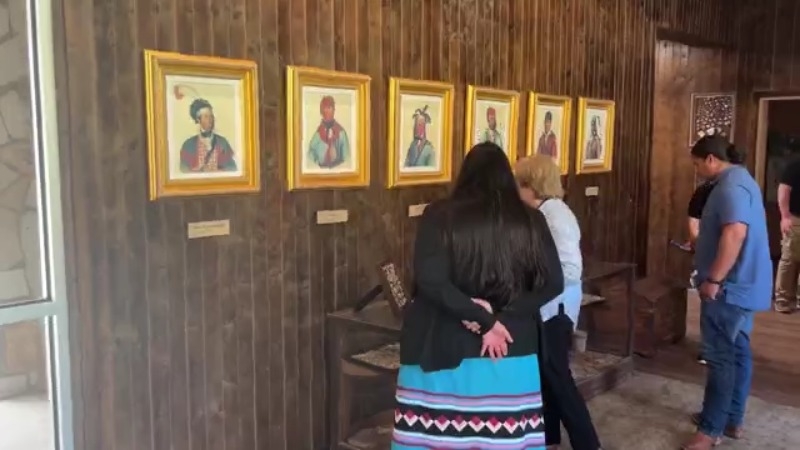 Fort Mitchell tour for Muscogee Homecoming