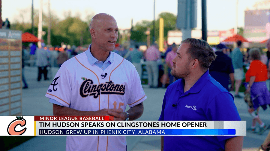 WATCH: Tim Hudson speaks on Clingstones home opener against Pensacola