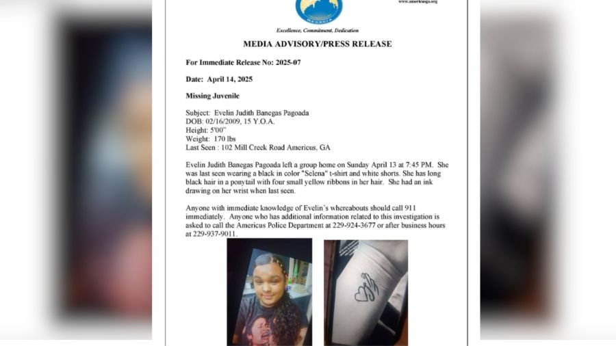Americus Police searching for missing teenager