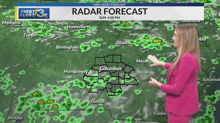 Storms and muggy for Father's Day Weekend