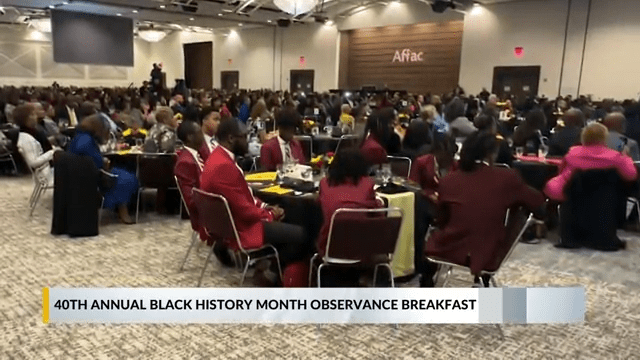 Over 1,000 people gather for 40th annual Black History Month breakfast at Columbus Trade Center