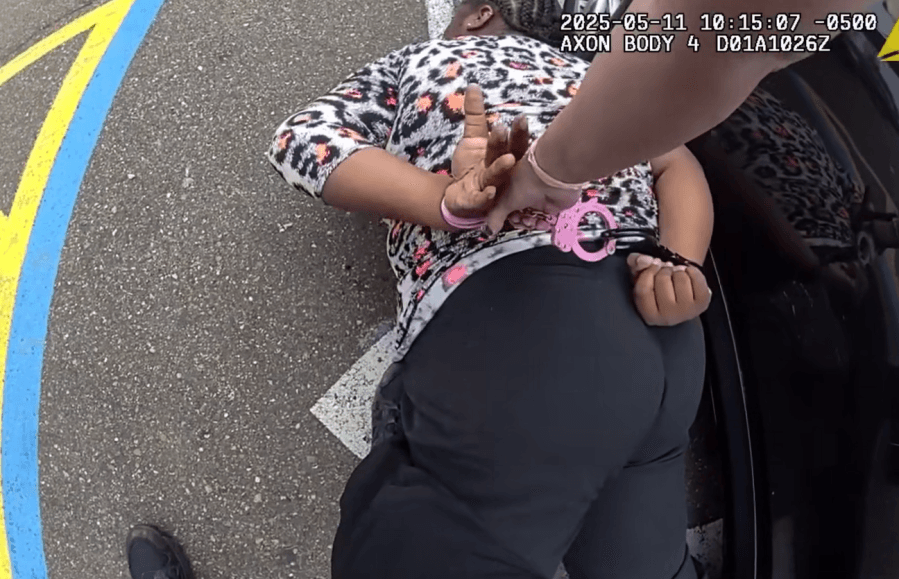 Police release body-cam footage of arrest involving handicap parking space