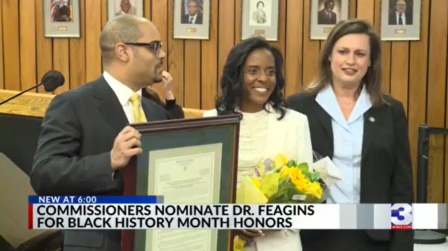 County commissioners nominate Dr. Feagins for Black History Month honors