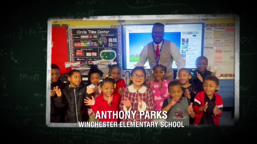 Anthony Parks of Winchester Elementary is this week's Tennessee Lottery Educator of the Week!