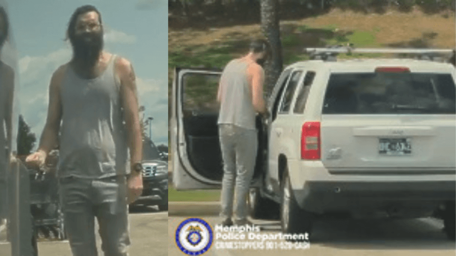 Police search for man after car keyed at Costco