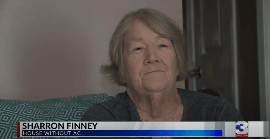 Woman receives new A/C unit after weeks in the heat