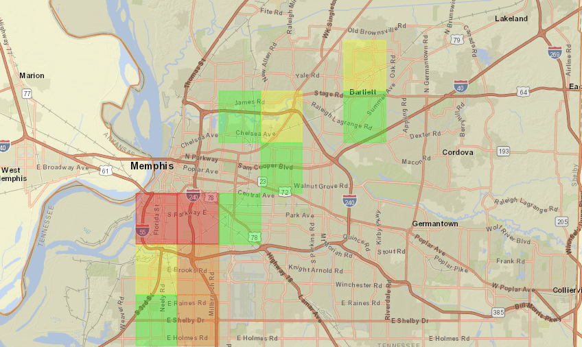 Thousands without power as storms move through Memphis area