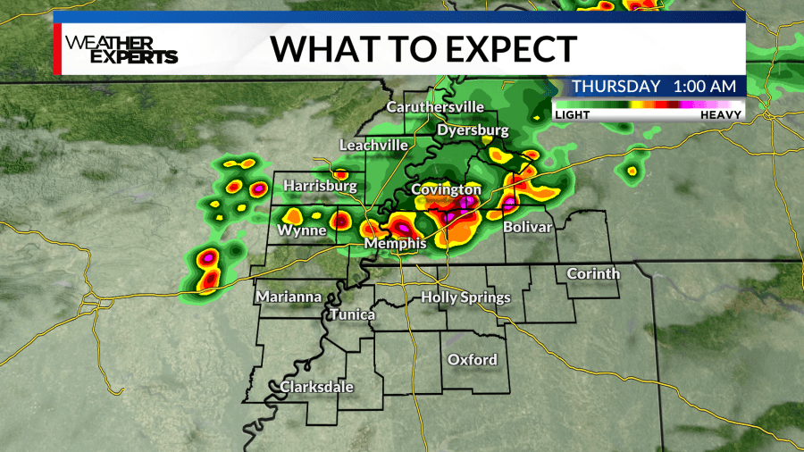 Strong storms with hail, heavy rain Thursday morning