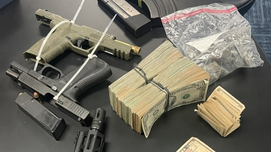 3 arrested in Collierville in theft cases; guns, cash seized