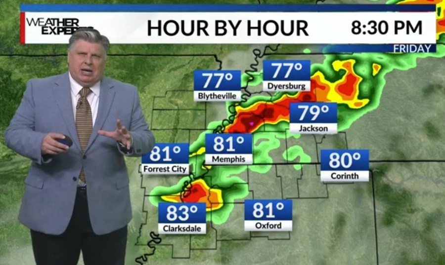 Chance of severe weather increasing this evening