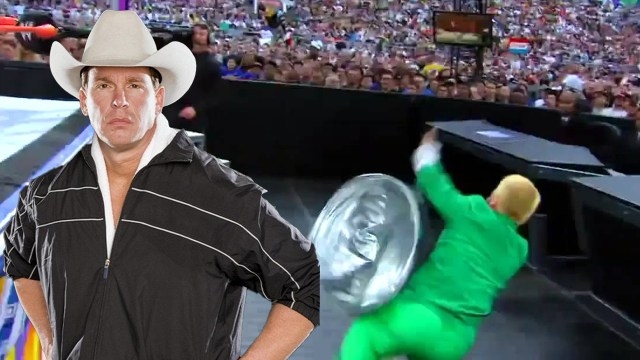 Hornswoggle Finally Gets Revenge On JBL For Hitting Him With a Trash Can